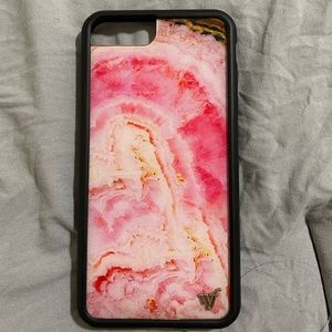 Pink Marble Iphone 8 plus phonecase